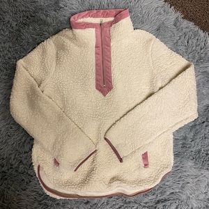 sherpa quarter zip